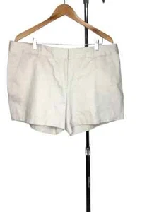 Counterparts Women's Shorts Chino Khaki Beige 100% Cotton Size 16 - Picture 1 of 5