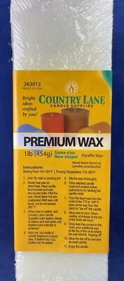 COUNTRY LANE 263012 PREMIUM WAX - 1lb - Image 1 of 3