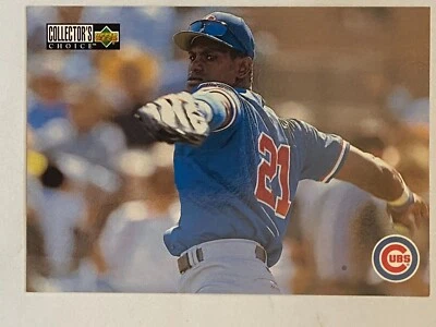 1996 Upper Deck CC Sammy Sosa Chicago Cubs #403 Checklist - Image 1 of 2