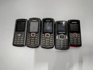 LOT OF 5 Samsung Various Models Mobile Phone Used Working - Afbeelding 1 van 20