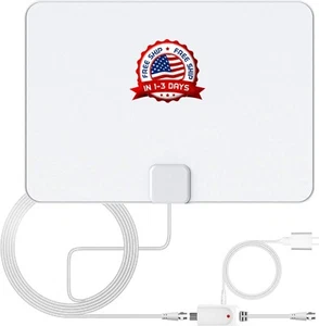 Antena De TV Fernseher Digital Para TV Para Interior HD Canales Gratuitos 1080P - Bild 1 von 8