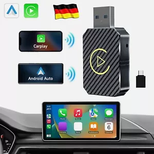 Wireless Apple Carplay Adapter Android Auto Adapter USB Car Dongle Connect Box - Bild 1 von 12