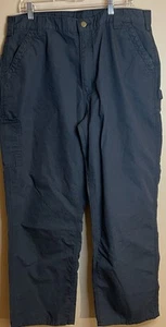 Carhartt Loose-Fit Canvas Utility Hose Herren 38x30 dunkelblau - Bild 1 von 12