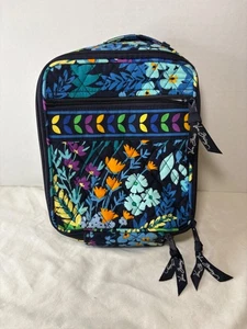 Vera Bradley Insulated Classic Midnight Blues LunchBox Tote Quilted Zip RETIRED - Picture 1 of 9