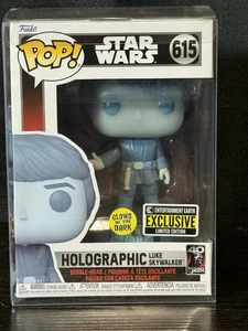 Special Edition - Holographic Luke Skywalker #615 - Funko POP! Star Wars - Star - Picture 1 of 5