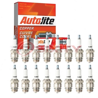 Bujías de núcleo de cobre Autolite de 16 piezas para Cadillac 452 1930 encendido fx Foto 1 de 4