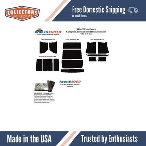 1940-47 Ford Truck Kick Panel Set (ABS Plastic) | QRS-FORD 4047-TSP - Bild 1 von 6