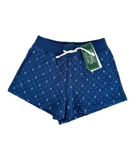 Ralph Lauren Polo Country Quilt Cotton Shorts Navy Blue Size 6 Msrp 69.50$ - Picture 1 of 7