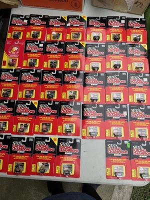 Lot Of 34 Racing Champion 1997 Nascar  1:144 replica die cast collector cars NOS - Image 1 of 4