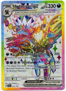 Pokemon - Surging Sparks Hydreigon ex 223/191 NM - Bild 1 von 2
