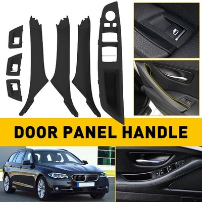 Door Panel Handle Pull Trim Cover Fits BMW 520i 523i 525i 528i 530i 535i F10 F11 - Image 1 of 4