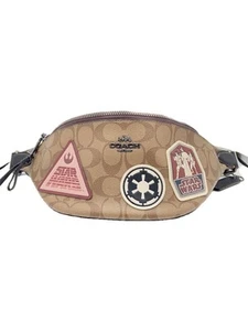 Coach Waist Bag/Star Wars/Patch/Pvc/Brw/All Pattern - Picture 1 of 6