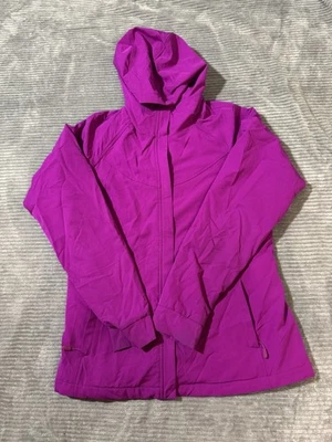 Chaqueta Abrigo Kirkland Signature Mujer Softshell Capucha Forrada de Vellón Talla Mediana Foto 1 de 4