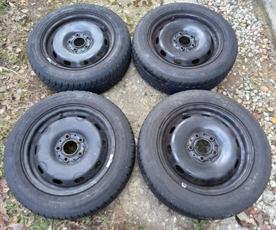 4 Winterräder Mini One/Cooper 175 65 15 Stahlfelgen 5,5Jx15 ET46 SRD DE 155701 - Bild 1 von 4