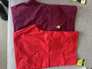 Lot-2 /XXXL -3XL WonderWink Unisex Drawstring Scrub Pants Spread Good Cheer 5006 - Picture 1 of 8