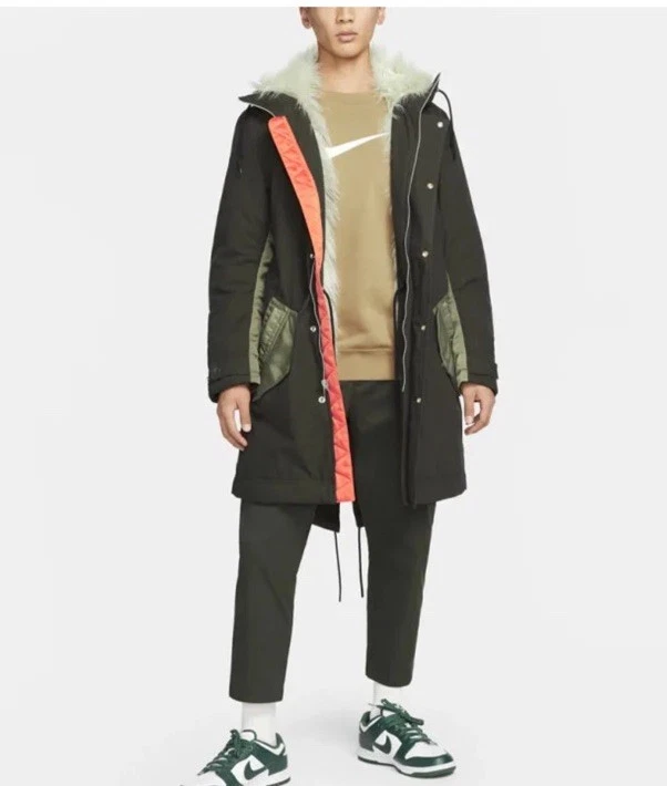 Nike Sportswear Therma-Fit Space Parka Reversible DD6775-355 Men's XL