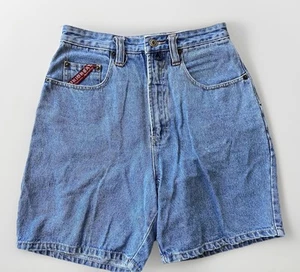 Vintage 90er Y2K Unionbay hoch tailliert Mom Denim Jeans Shorts Größe 9 - Bild 1 von 10