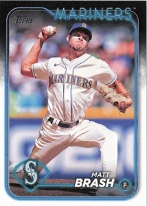 2024 Topps Update #US168 Matt Brash Seattle Mariners - Picture 1 of 2
