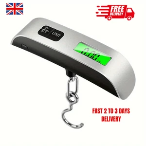 50KG Luggage Weight Scales Digital Travel Portable Electronic Weigher Bag Scale - Picture 1 of 6