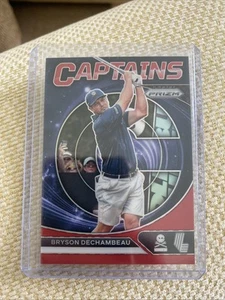 2024 Panini Prizm Liv Golf - Captains Bryson DeChambeau #80 Red Prizm /149 - Picture 1 of 2