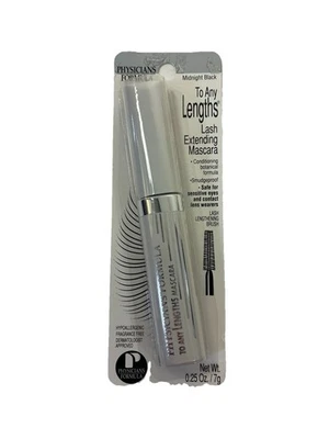Physicians Formula ANY LENGTHS LASH EXTENDING MASCARA Midnight Black New Old - Image 1 of 3