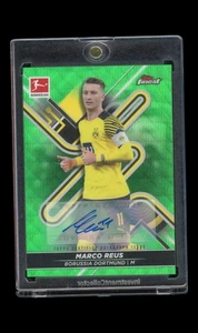 2021/22 Topps Finest Bundesliga Marco Reus /30 Auto Green - Bild 1 von 2
