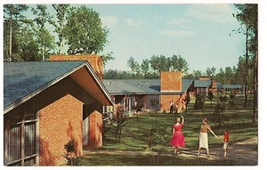 THE MOTOR HOUSE The CAFETERIA Motel Hotel Williamsburg Virginia VA POSTCARD - Picture 1 of 2