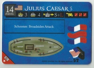 Pirates Of The Revolution, 3 MAST AMERICAN SHIP, JULIUS CAESAR, #078, DAC1 - Picture 1 of 3