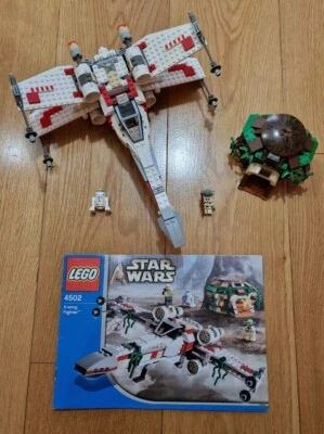 🌟EXCELLENT CONDITION🌟 Lego Star Wars 4502 X-Wing Fighter Set 🌟NO LUKE FIG🌟 - Image 1 of 4