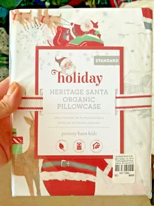 Pottery Barn Christmas holiday pillowcase Rudolph Heritage Santa Disney gift ,. - Picture 1 of 12
