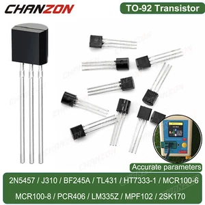 Transistor regulador de voltaje Tl431 Bf245A J310 2N5457 Mcr100-6 Mcr100-8 Ht7333-1 - Imagen 1 de 16