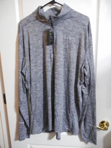 Nike Running ~ Dri-Fit Technology ~ Mens 1/4 Zip Pullover ~ Iron Gray - Picture 1 of 1