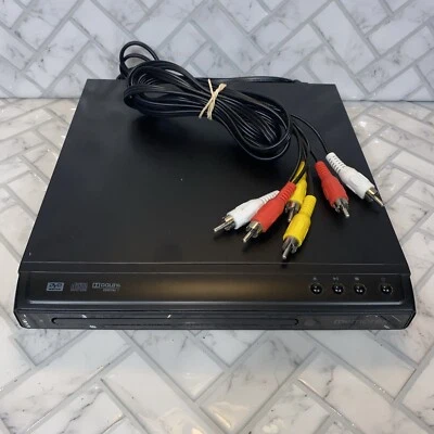 Memorex MVD2016 DVD Player w/AUX & Power Cords NO REMOTE Tested Works SEE VIDEO - Image 1 of 4