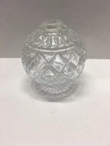 Vintage European CRYSTAL Decorative Design Glass 3 3/4 Spacer Chandelier PART - Picture 1 of 10