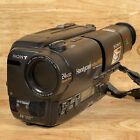 Caméscope Sony CCD-TR600 bande noire Hi8 12x zoom optique handycam - pour pièces