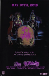 45 Grab Konzert Poster von Whisky A Go Go 05.10.2019 Show - Bild 1 von 1