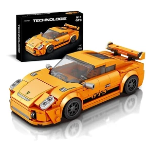338pcs Porsche 911 GT3 Sports Car Building Blocks/Bricks Reobrix Technologie - Picture 1 of 6