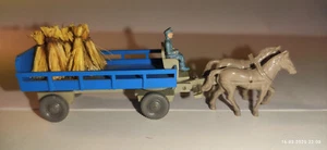 WIKING 572/8 PFERDEWAGEN HIMMELBLAU GUTER ZUSTAND - Bild 1 von 6