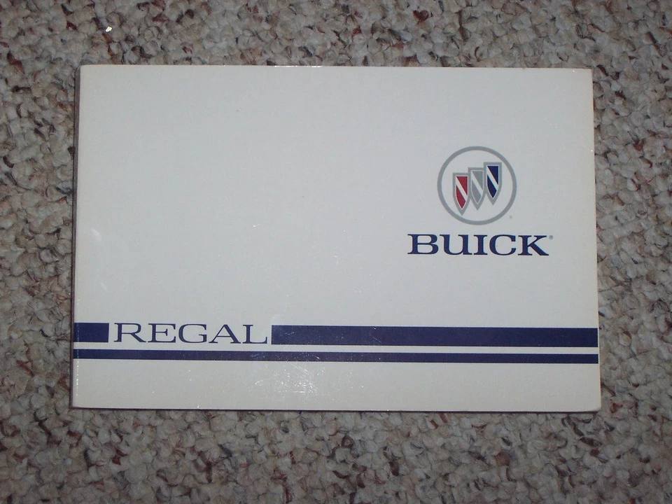 1996 Buick Regal Coupe Sedan Owner Manual Gran Sport Limited Custom Olympic xz Foto 1 de 1