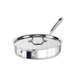 All-Clad D3 Stainless-Steel 5-Qt Saute Pan with lid - Picture 1 of 1