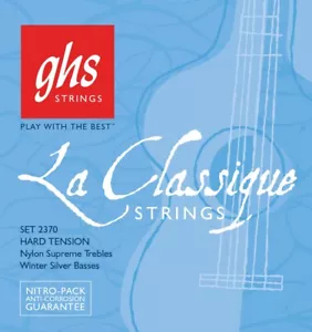 GHS 2370 La Classique™ Classical Guitar Strings; hard tension - Picture 1 of 2