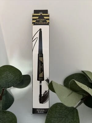 Eyebrow  Pencil & Mascara Duo /Secret of Pharaoh- "Natural Black" - NIB - Image 1 of 4