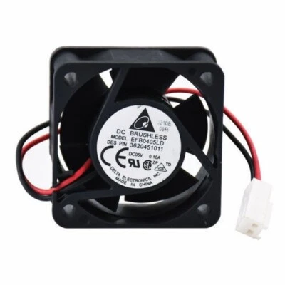 Delta EFB0405LD   Switch Server Two Ball Bearing 4cm 5V 0.16A 2Pin - Image 1 of 3