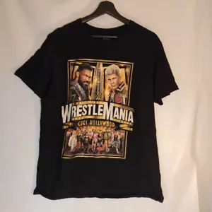 WWE WrestleMania 39 Goes Hollywood I WAS THERE Shirt Size Large LA SoFi Stadium - Picture 1 of 7