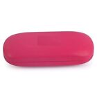 Simple Spectacle Case Cover Pouch  Colour Dark Pink Eyewear For Unisex