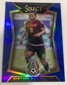 15/16 Select #88 Giovani Dos Santos Blue Refractor 272/299 Mexico - Picture 1 of 2