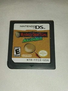 Mystery Case Files: MillionHeir (Nintendo DS, 2008) - Picture 1 of 1