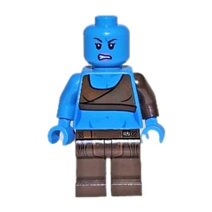Lego Star Wars Minifigure Aayla Secura sw0833 No Headdress 75182 Dual Sided Head - Picture 1 of 2