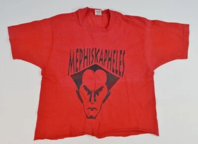 Camisa Mephiskapheles De Colección Rara Banda de Ska Punk Rock de la Ciudad de Nueva York Años 90 Foto 1 de 4