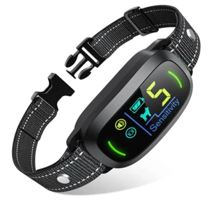 Smart Dog Bark Collar Rechargeable Anti-Bark Training for Large Medium Small - Picture 1 of 15
